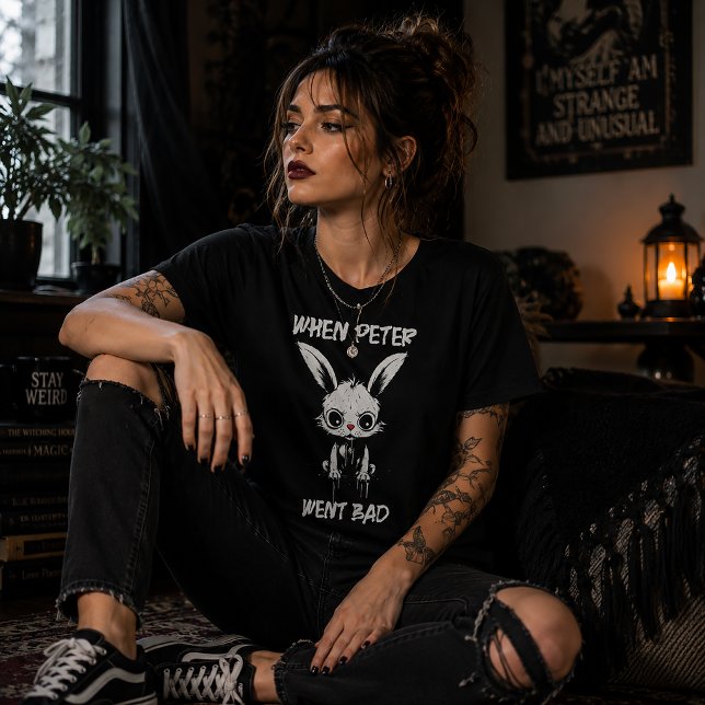När Peter Blev Elak Roligt T Shirt (Skapare uppladdad)
