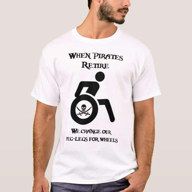 När Pirater återställs T Shirt (Framsida)
