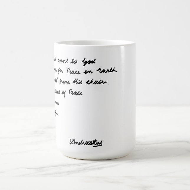 När poeterna gick till Gud Kaffemugg (Center)
