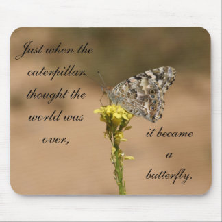 När precis caterpillaren tänkte… musmatta