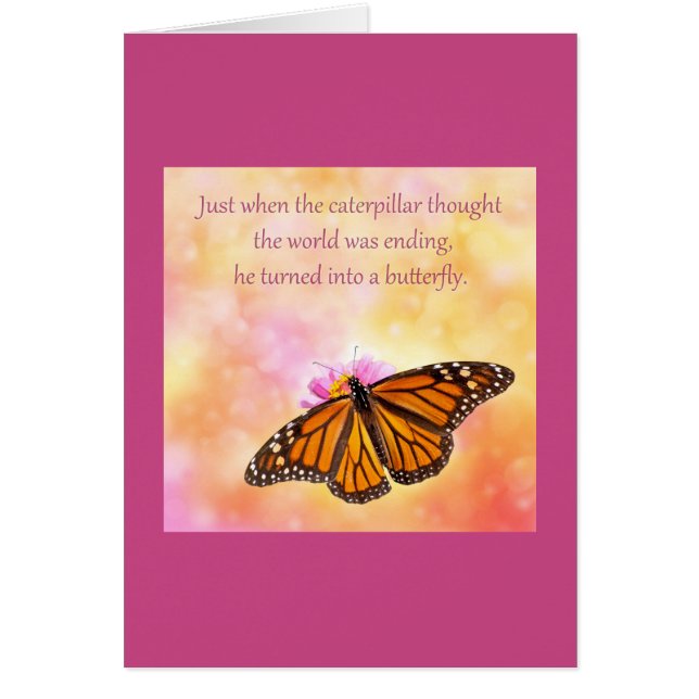 När precis caterpillartanken hälsningskort (Framsidan)