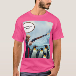 När presidenten är dum t shirt