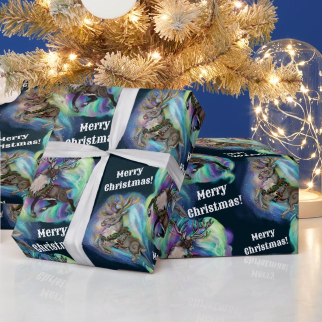 När renn flyger presentpapper (Helgdagar)