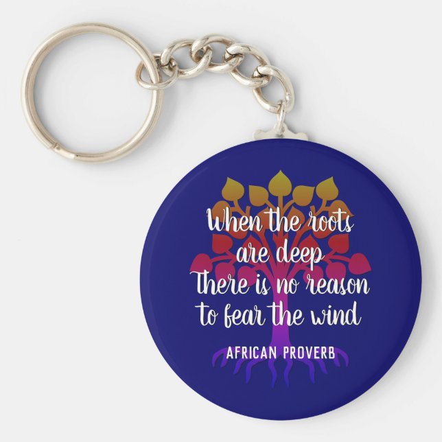 NÄR RÖTERNA ÄR DJUPA inspirationsoffert Nyckelring (Framsidan)