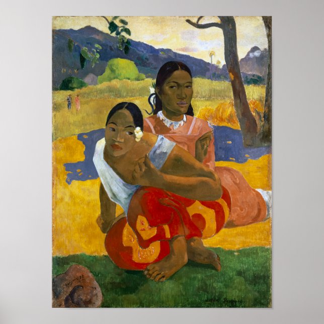När ska du gifta dig? | Paul Gauguin | Poster (Framsidan)