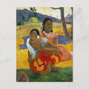 När ska du gifta dig? Paul Gauguin Vykort