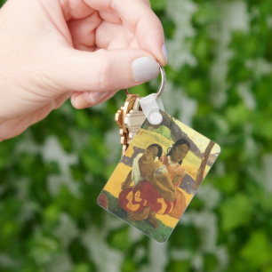 När ska du marry av Paul Gauguin, Vintage Art? Nyckelring