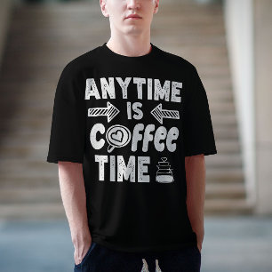När som helst är det dags för kaffeodjurets födels t shirt