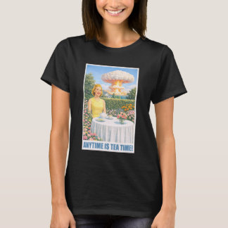 När som helst är det tekopplingstid - 1950-talets  t shirt