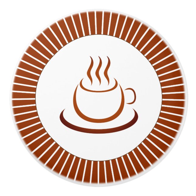 När som helst är kaffetid knopp (Framsidan)