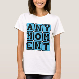 När som helst, graviditetsannonsering (pojke) t shirt