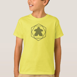 När som helst Meeple Grått Art Boys Shirt T Shirt