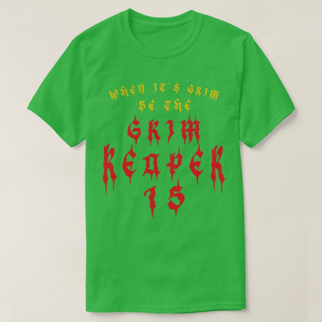 När stödrastret är nedtryckt t shirt (Design framsida)