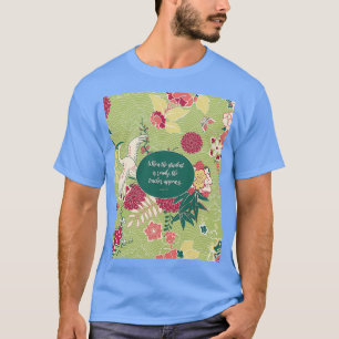 När student är redot visas läraren Lao T Shirt