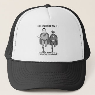 När Superheroes vänder hatt 40 Truckerkeps