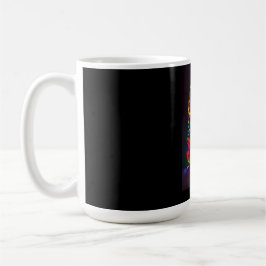 När svart landat på rött - Ken Gage Art Kaffemugg