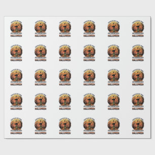 När svarta katter strövar Halloween Katt Gravsten Presentpapper