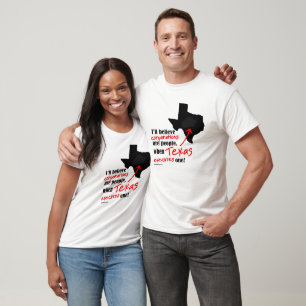 När Texas utför en T Shirt