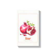 Nar Turkisk Pomegranate Överflöd Folkkonst Canvas