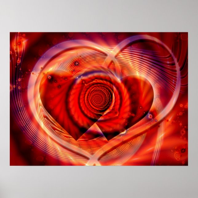 När två hjärtan blir ett poster (Framsidan)