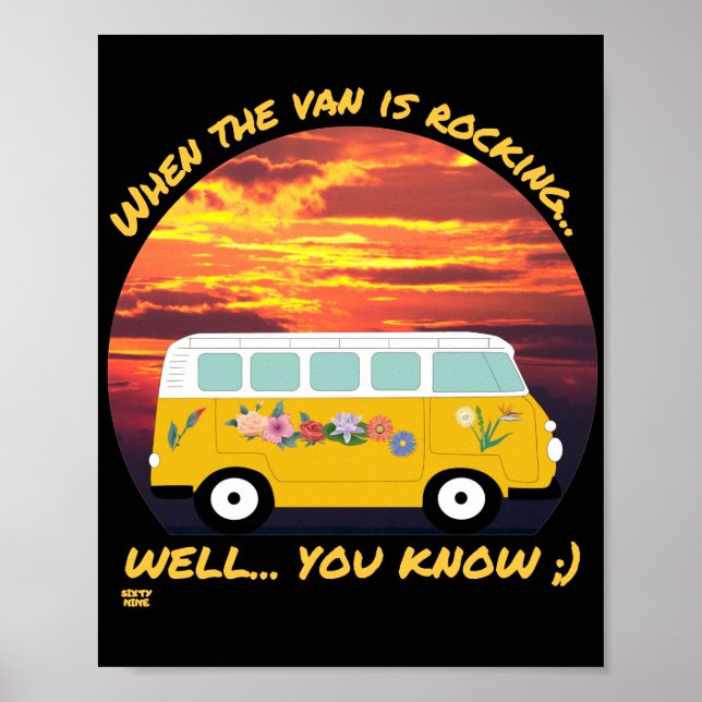 NÄR VAN ÄR ROCKING... Lustigt Fäls 4:e någonsin. Poster (Framsidan)