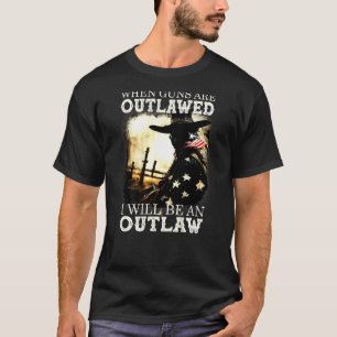 När vapen är fredade kommer jag att vara en fredlö t shirt