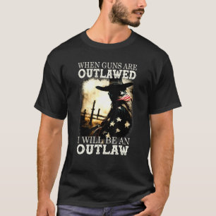När vapen förbjuds kommer jag att vara ett förbud t shirt