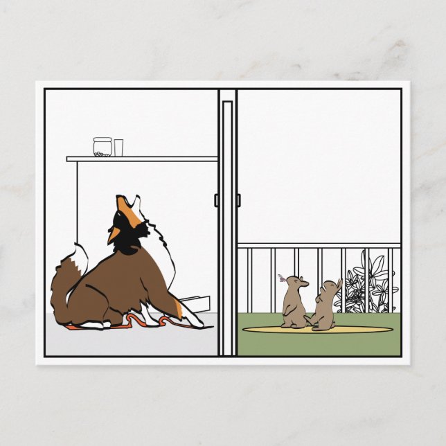 NÄR VÄRLDAR KOLLIDERAR VYKORT (Framsida)