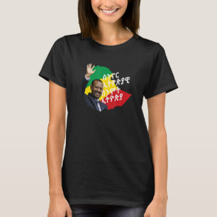 När vi bor i Etiopien: Dr Abiy Ahmed T shirt