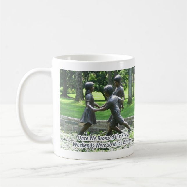 När vi brons ungarna… kaffemugg (Vänster)