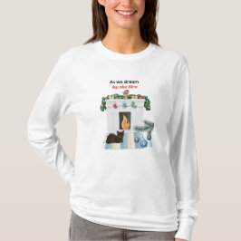 När vi drömmer vid brasan t shirt
