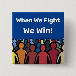 När vi kämpar mot Harris Walz Knapp