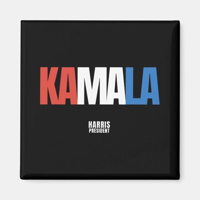 När vi kämpar mot president D. Magnet (Framsidan)