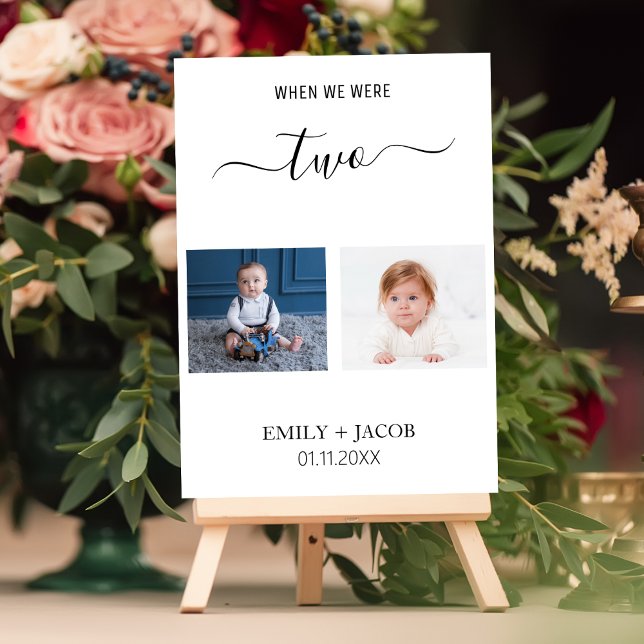 När vi var åldersminimalistiska Bröllopsfester-fav Bordsnummer (Skapare uppladdad)