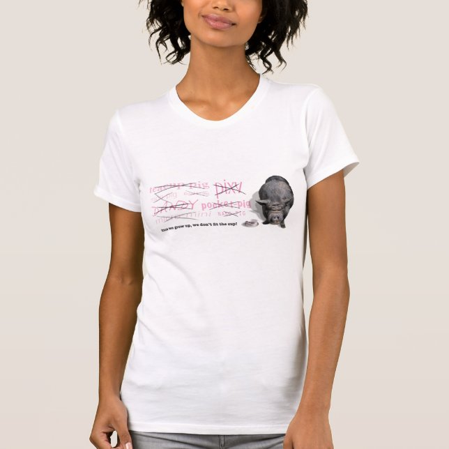 När vi växer upp… tee shirt (Framsida)