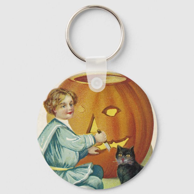 När vittnen finns på Halloween Nyckelring (Framsida)