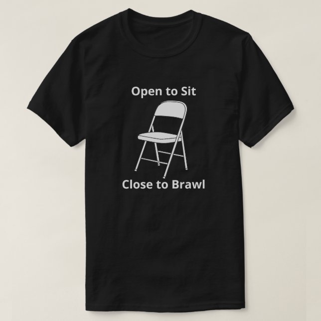 Nära Brawl Alabama-fällningsordförande T-Shirt (Design framsida)