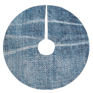 Nära Denim Trasa. Julgransmatta Borstad Polyester