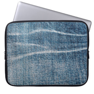 Nära Denim Trasa. Laptop Fodral