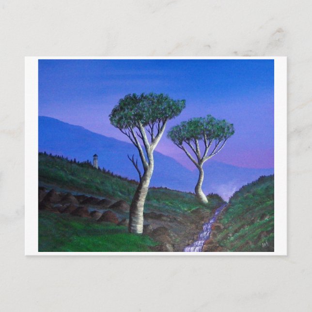 Nära DMZ Sydkorea Vykort (Framsida)