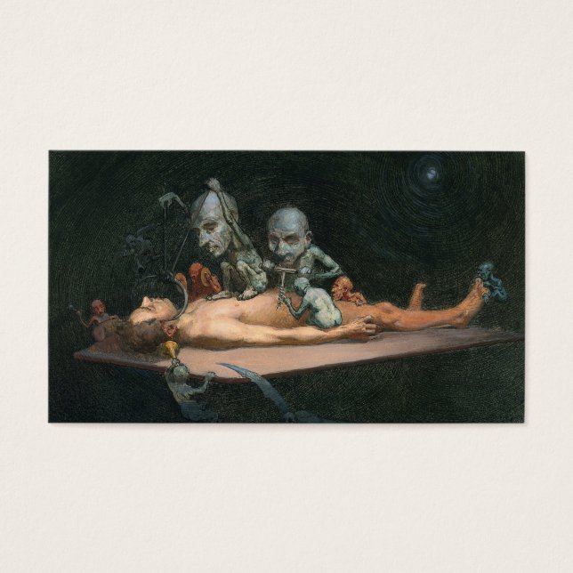 Nära dödserfarenhet: Evil Demonic Spirits Visitkort (Framsidan)