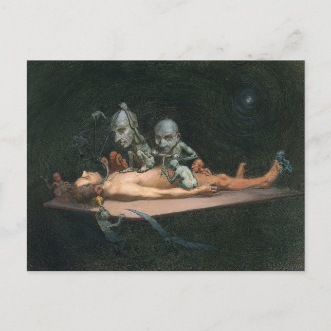 Nära dödserfarenhet: Evil Demonic Spirits Vykort (Framsida)