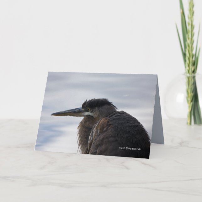 Nära en Heron Kort (Framsida)