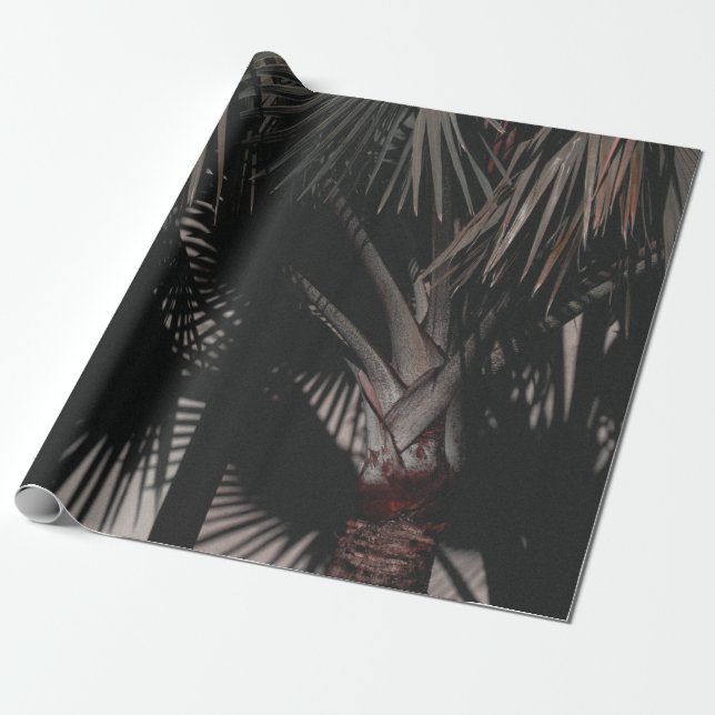 NÄRA FOTOGRAFI AV GRÖNT SOM LÄMNATS HANDFLATAN PRESENTPAPPER (Utrullad)