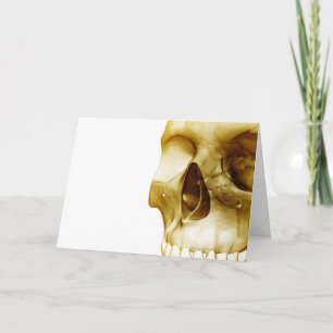 Nära framsidan av hjärnan inuti skallen kort