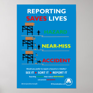 , nära fröken, olycksfall Poster