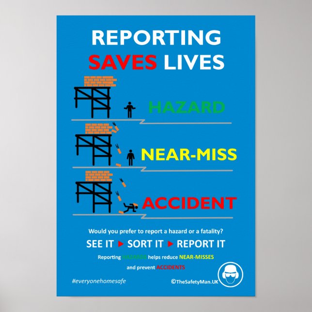 , nära fröken, olycksfall Poster (Framsidan)