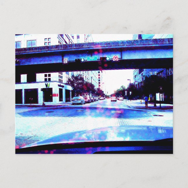 Nära Hogan Street Postcard Vykort (Framsida)