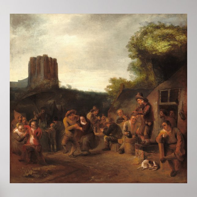 Nära Inn - C. van Renesse Fine Art Poster (Framsidan)