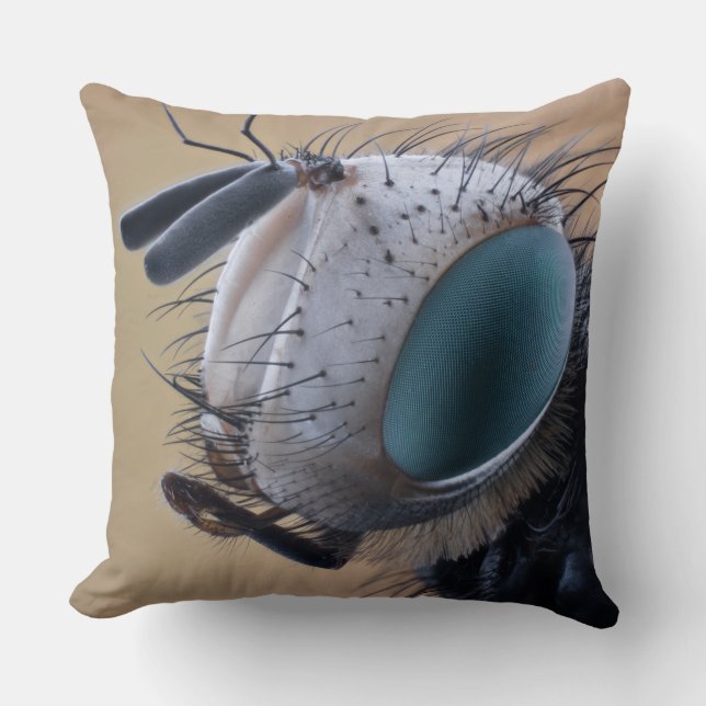 Nära Insekt Kryp Head Kudde (Framsida)